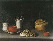 Juan van der Hamen y Leon, Still Life with Porcelain and Sweets